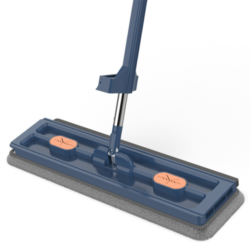 Large Flat Mop, 360 Rotating Mop with Dewatering , White 2