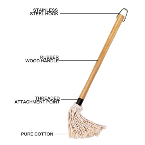 18Inch Basting Brush BBQ Brushes for Sauce Handle 2