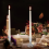 Glass Candlestick Holders, Clear Diamond Taper Candle Holders 8