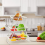 3-Tier Countertop Fruit Basket - Multi-Use Kitchen Organizer A 5