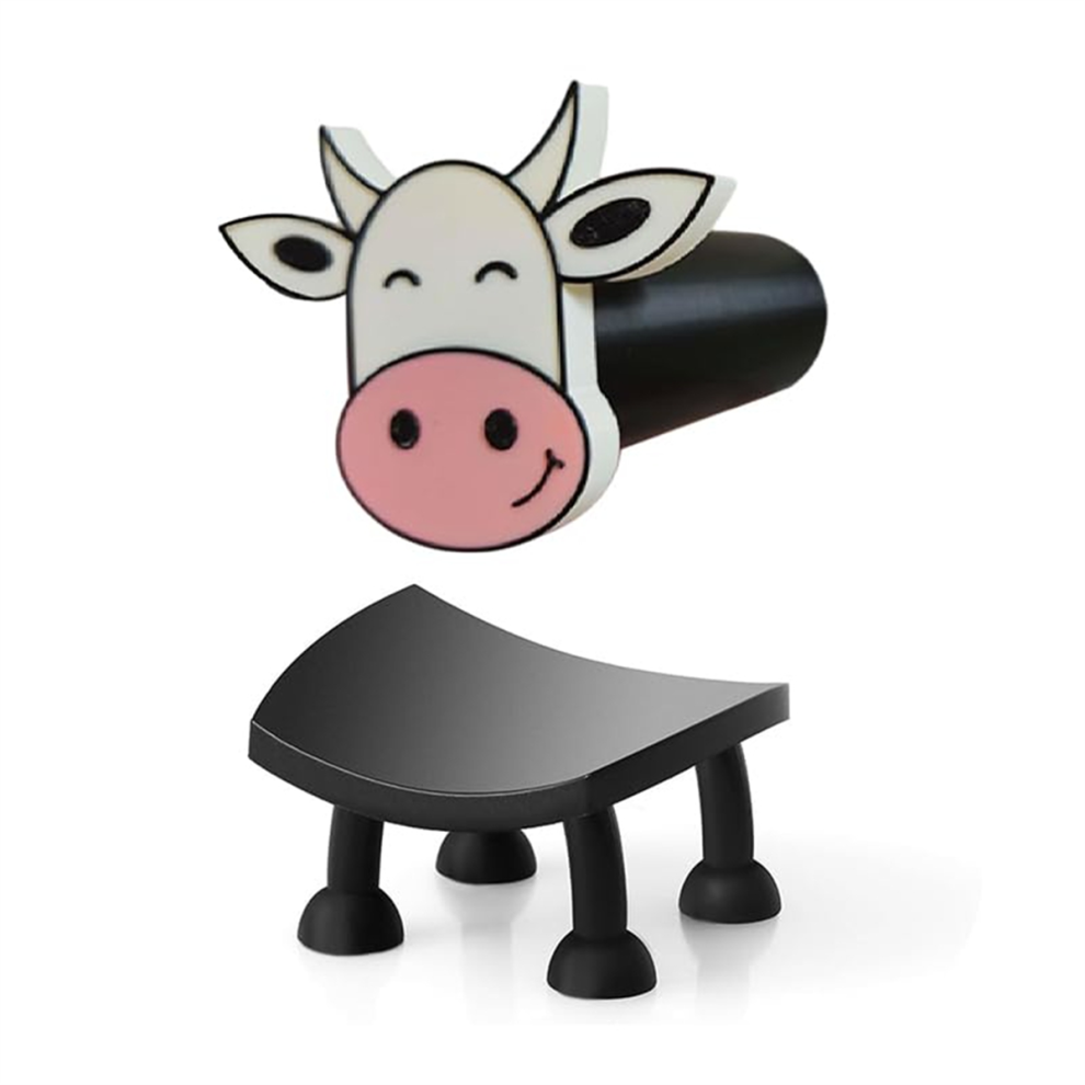 Dairy Cow ToiletRoll Holder 3D Printed Tissue Paper Storage-image-OPC-PJ26JDB-NEW