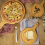 Pizza Tray Wooden Round Household Internet Celebrity Tableware 7