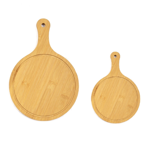Pizza Tray Wooden Round Household Internet Celebrity Tableware 1