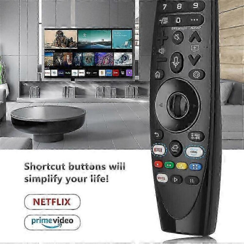 LG LCD TV Remote Control Replacement AKB75855501 - No Air Mouse or Voice 1