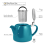 Ceramic Teapot with Tea Infuser Pot for Loose Leaf Tea,B 5