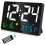 Digital Wall Clock Large Display,25cm USB LED Clocks 1