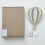 Hot Air Balloon Shaped Mute Wall Clock for Home Office, Grey 8