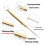 Portable Titanium Toothpicks Toothpick Reusable 5