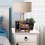 Multifunctional Wooden Telephone Extension Base Bedside Table Desktop 5