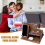 Multifunctional Wooden Telephone Extension Base Bedside Table Desktop 4