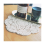 4PCS 8.6 Inch Doilies Crochet Round Lace (Beige) 7