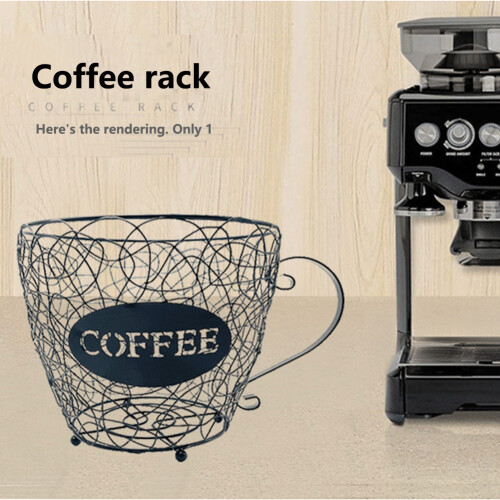 Coffee Capsule Universal Storage Basket for Home Cafe Hotel Golden 2