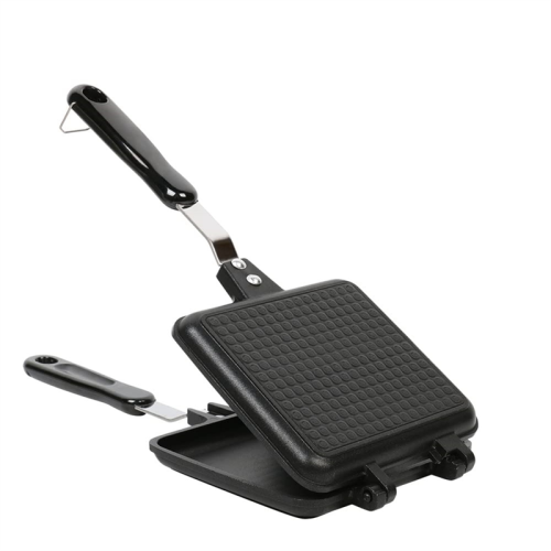 Non-Stick Hot Sandwich Maker Grill Pans with Handle for Home 1