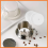 500PCS Count Percolator Coffee Filters,Coffee Filter Disc White 3