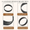 8 Pack Stainless Steel English Muffin Rings 6