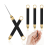 3 PCS Portable Titanium Toothpicks, Black 5