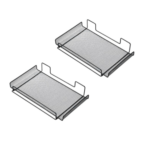 Router Rack Bracket Punch-Free TV Set-Top Box Storage Black