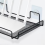 Router Rack Bracket Punch-Free TV Set-Top Box Storage Black 6