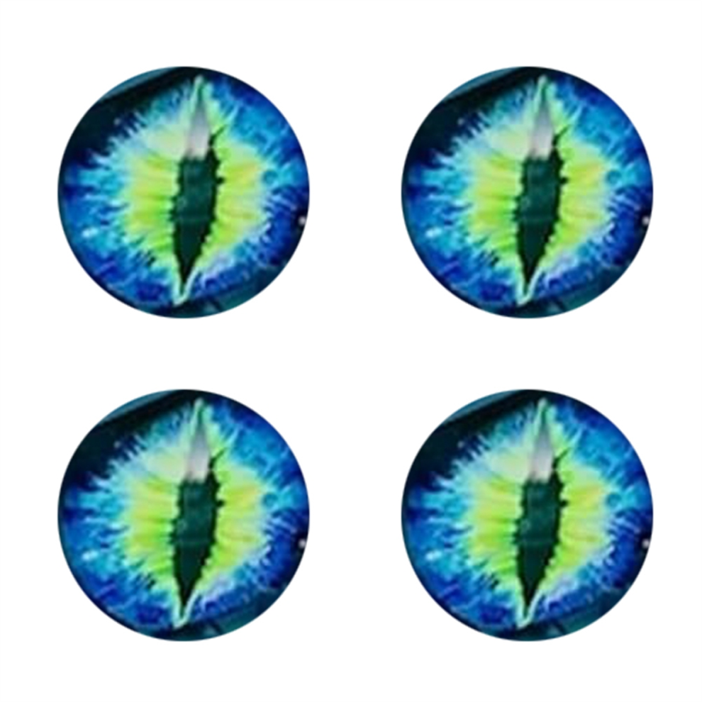 Beast Eyes Headlight Decal, 3D Sticker Decal Blue 4853981274238