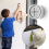 6Pack Kitchen Towel Hooks, Round Self Adhesive Wall Mount Hook 3