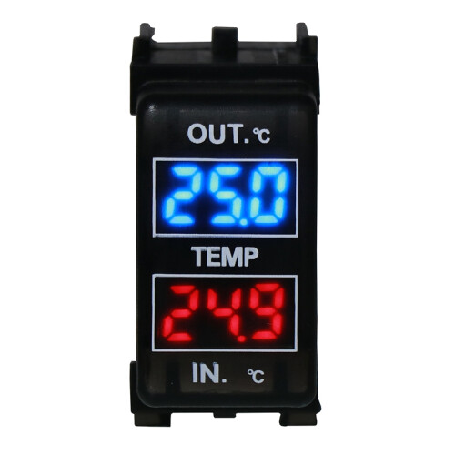Car Internal and External Temperature Display for X-Rail Sunny 2