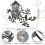 Birds Wall Decor Metal Bird for Outdoor Art 3