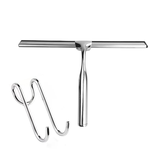 Shower Squeegee and Window Squeegee, Stainless Steel 1