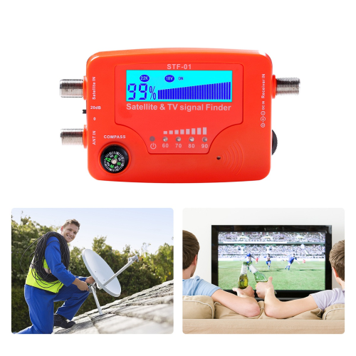 2 in 1 Satellite TV Signal Finder LCD with Compass 2