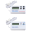 Freezer Thermometer Double Temperature Alarm Indoor Digital Display 2