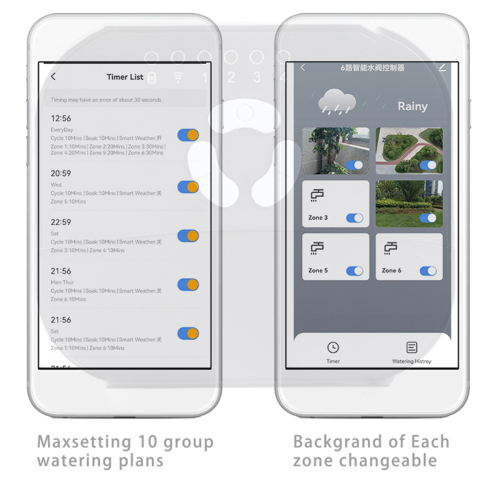 Automatic smart home drip garden watering irrigation , EU Plug 1