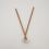 S-05 White Felt Head Timpani Wooden Hammer Drum Stick 2