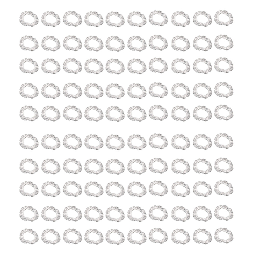 100Pcs Universal Disposable Plastic Steering Wheel Cover Elastic Trim Disposable Truck Car Steering Wheel Covers Films 4853981292119