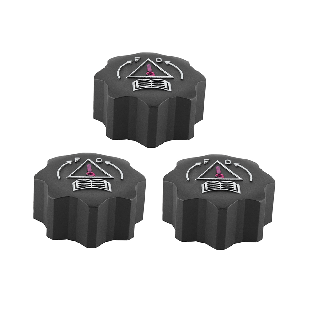 3X Coolant Expansion Bottle Radiator Cap Oil Tank Filler Cap For 1306J5 9638001280 4853981292010