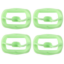 Green New 4Pc Dental Retractor Soft Silicon Intraoral Lip Cheek Retractor Mouth Opener Cheek Expand Dental Orthodontic