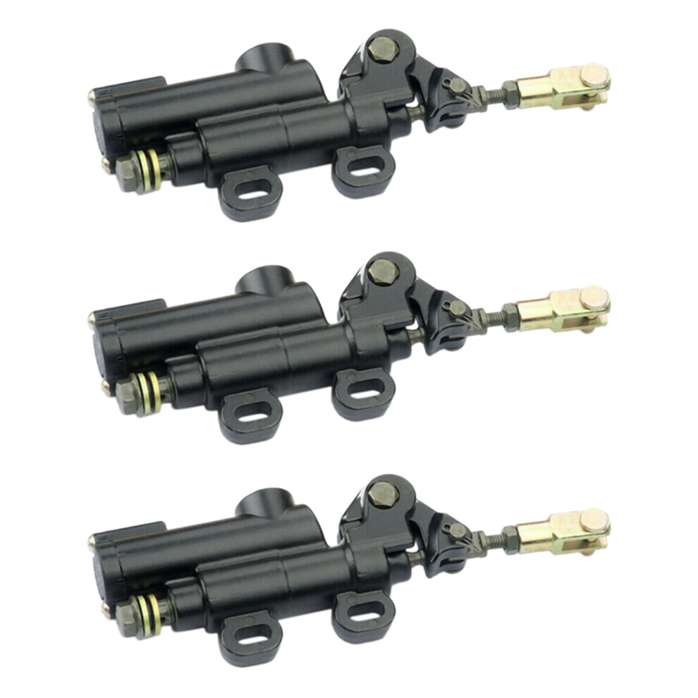 3X Universal Motorcycle Rear Hydraulic Brake Master Cylinder Pump For Atv Dirt Bike 4853981299002