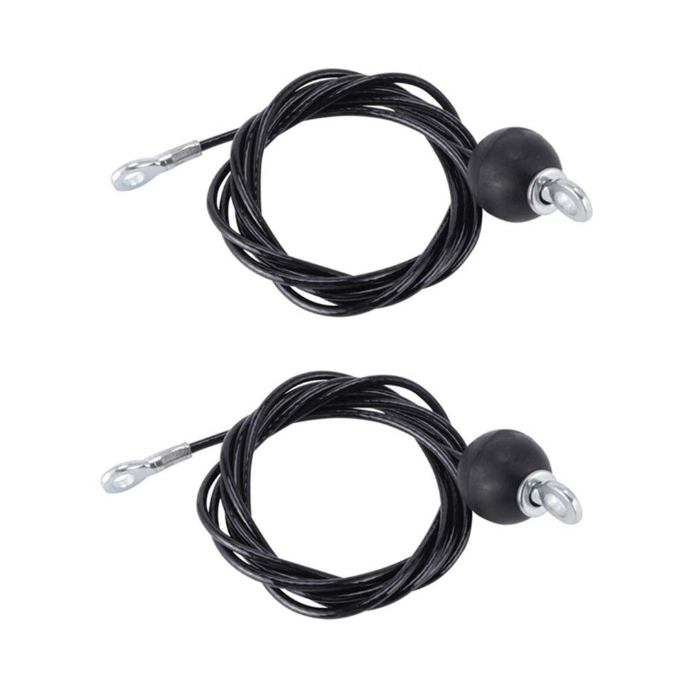 Photos - Other Trainers 2X 3.0M Gym Wire Rope Heavy Duty Steel Wirerope for Home Cable Machine Fitness Pulley Accessories