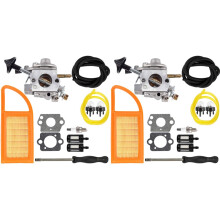 2X BR 600 Carburetor Air Filter Fuel Repower Kit for BR500 BR550 BR600 Backpack Blower Leaf Blower Parts