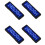 4X Bluetooth LED Name Badge Rechargeable Light Sign DIY Programmable Scrolling Message Board Display LED,Type 5 1