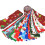 40 Patterns Jelly Roll Fabric, Pre-Cut Jelly Roll Fabric Strips for Quilting,Fabric Jelly Rolls with Different Patterns 3
