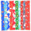 40 Patterns Jelly Roll Fabric, Pre-Cut Jelly Roll Fabric Strips for Quilting,Fabric Jelly Rolls with Different Patterns 2