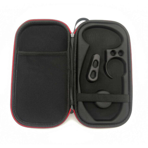 2X Hard EVA Portable Stethoscope Carrying Case Storage Box Shell Mesh Pockets for III Stethoscope Bag 1