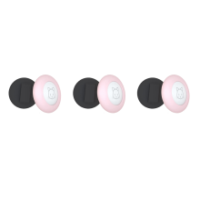 Collar Holder, for Air Tag Collar Holder Compatible for GPS Tracker,6Pack Black and Pink
