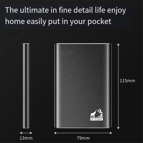 External Mobile Hard Disk USB 3.0 1TB For Laptop Desktop Black 2