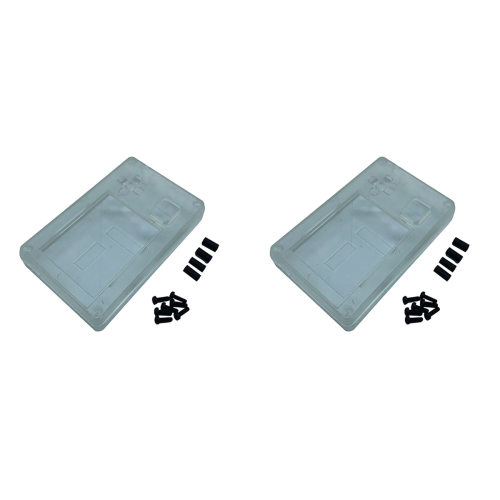 2X H2 Plastic Case for One PORTAPACK Transparent Shell