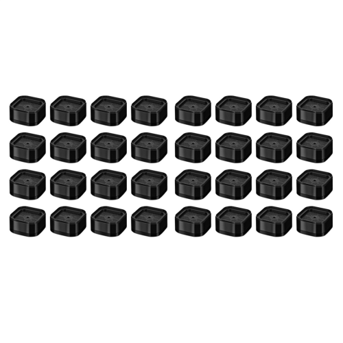 Furniture Risers Adjustable Bed 1.38In Stackable Heavy Duty Lifts Square Raising Blocks 32 Pcs