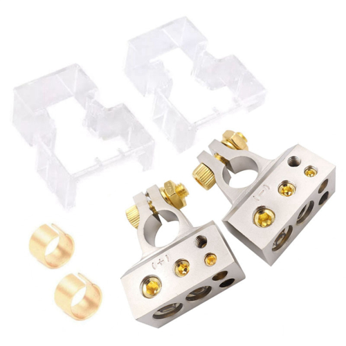 2 Pcs Car Modified Battery Terminal Connectors