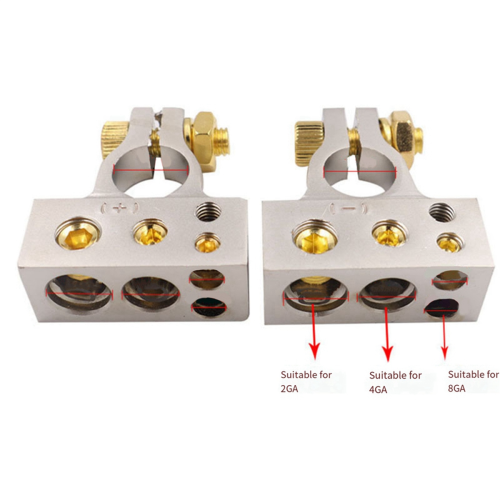 2 Pcs Car Modified Battery Terminal Connectors 1