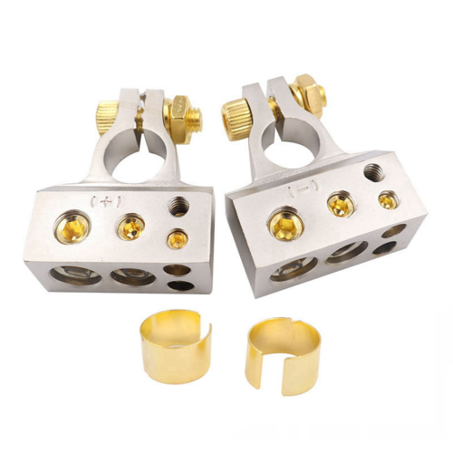 2 Pcs Car Modified Battery Terminal Connectors 2