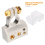 2 Pcs Car Modified Battery Terminal Connectors 5