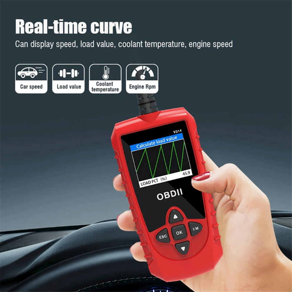 Photos - Car Service Station Equipment V314 Automotive Diagnostic Tool Car OBDII Scanner Reader